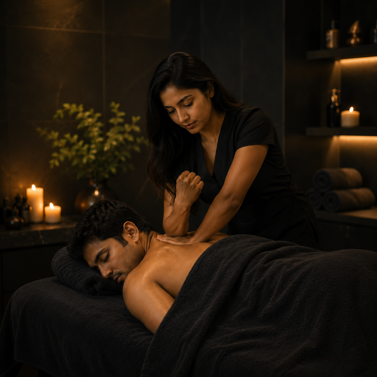 Deep Tissue Massage at Tranquile Spa